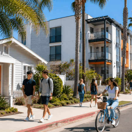 Beach house vs apartment for college students