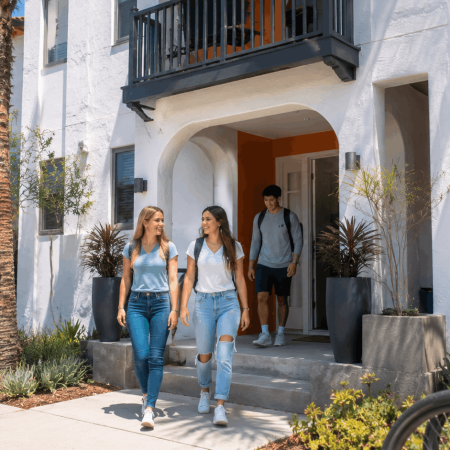 Casa Abrego student housing near UCSB