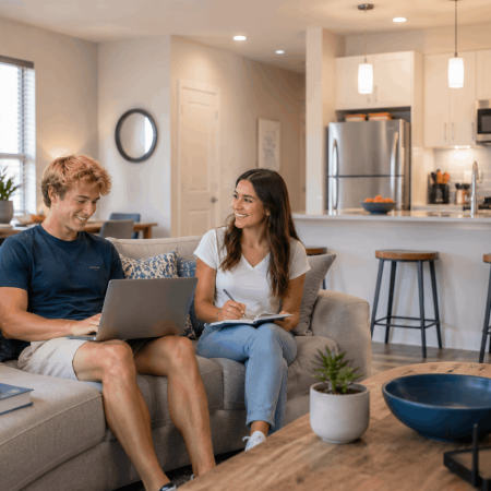 Utilities included student housing near UCSB